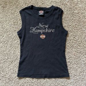 new hampshire harley davidson tank top